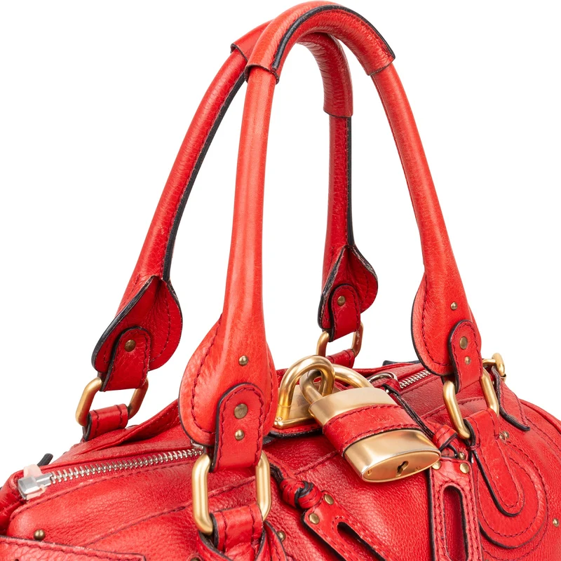 Chloé Leather Paddington Satchel Handbag