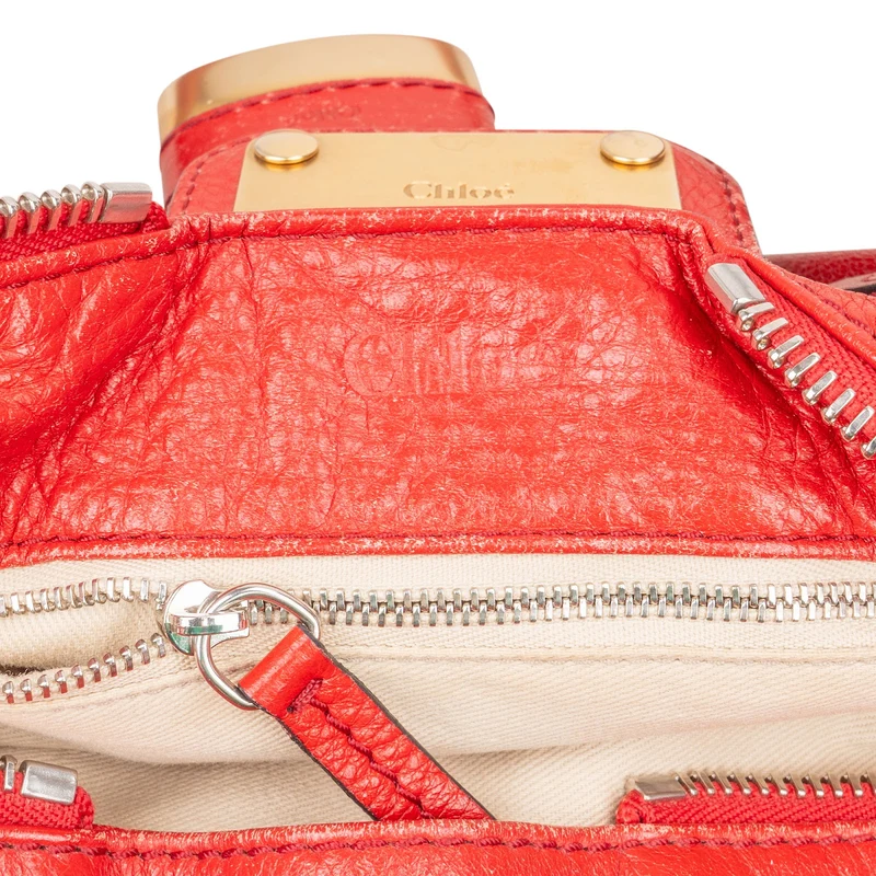 Chloé Leather Paddington Satchel Handbag