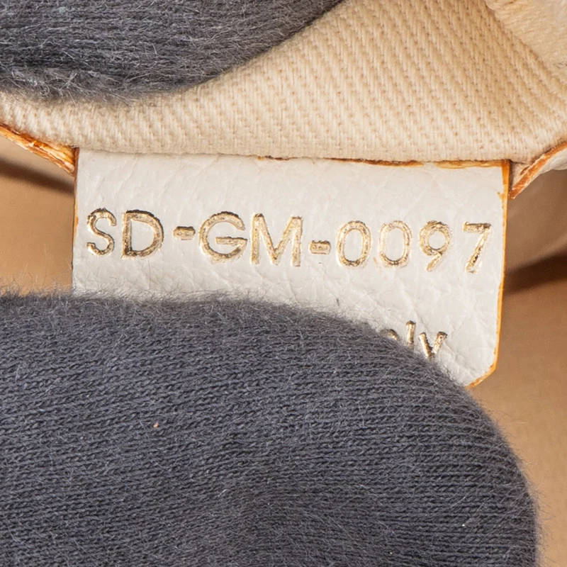 Celine Striped Canvas Boogie Handbag