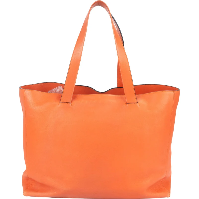 Loewe Leather Anagram Large Tote Shoulder Bag