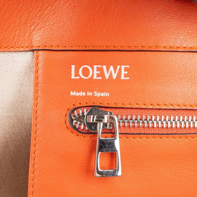 Loewe Leather Anagram Large Tote Shoulder Bag
