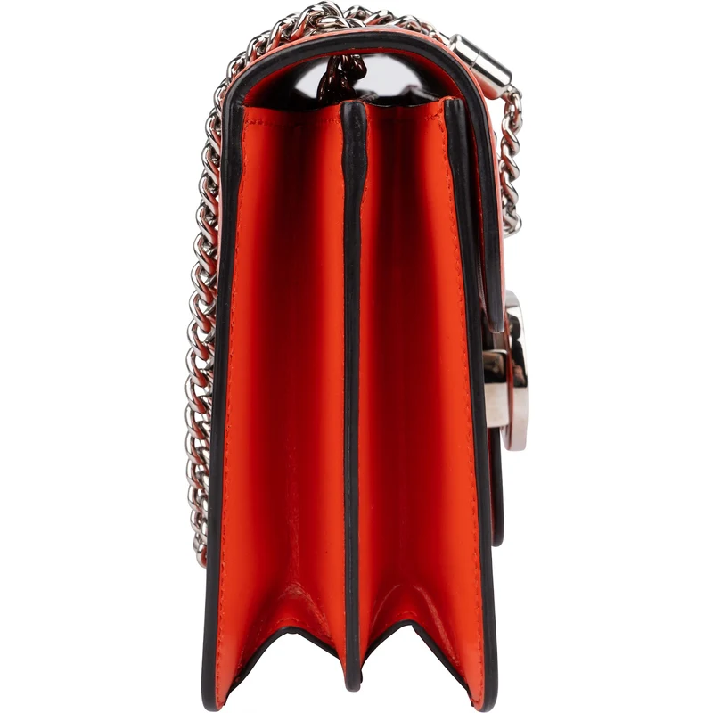 Gucci Patent Leather Interlocking GG Crossbody Bag