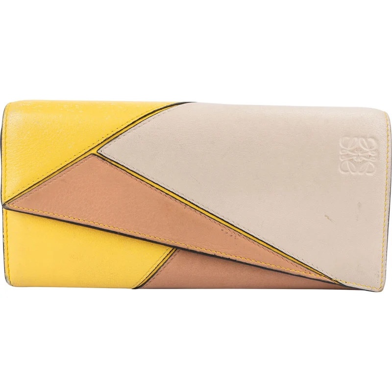 Loewe Leather Puzzle Continental Wallet