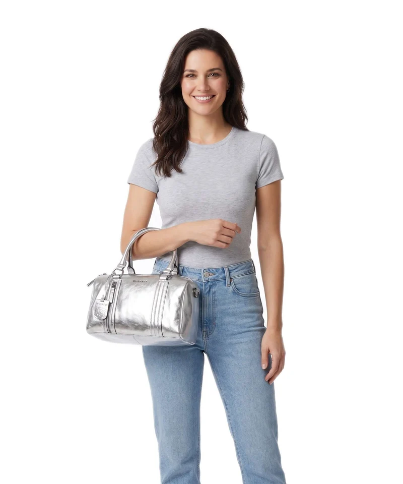 Burkely Rock Ruby Handtasche gun metal