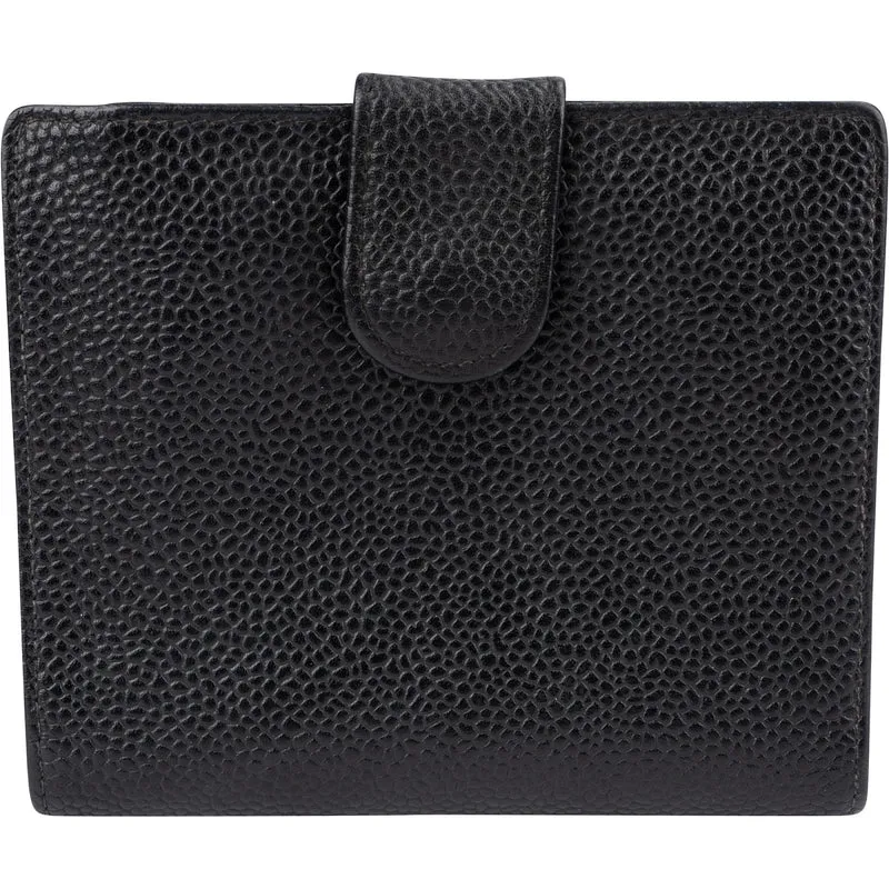 Chanel Caviar Leather CC Bifold Wallet