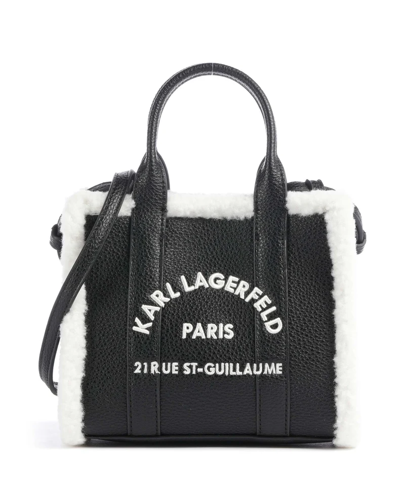 Karl Lagerfeld K/Rue St Guillaume Mini Umhängetasche black