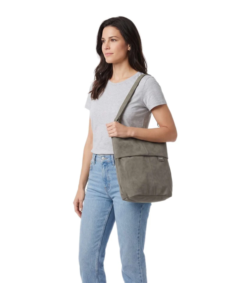 Zwei Mademoiselle.M M12 Beuteltasche nubuk/mud