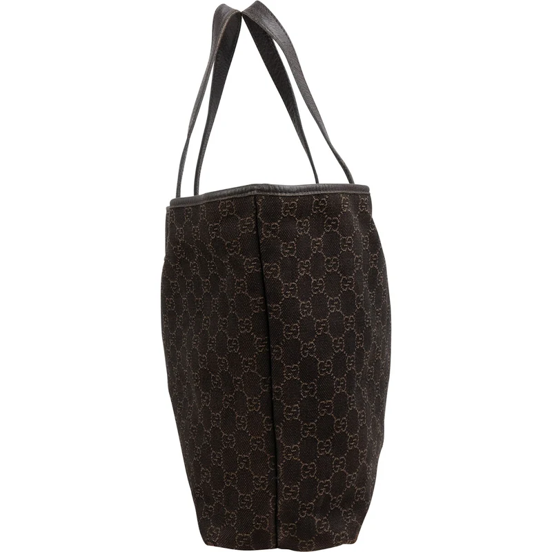 Gucci Monogram GG Canvas Tote Shoulder Bag