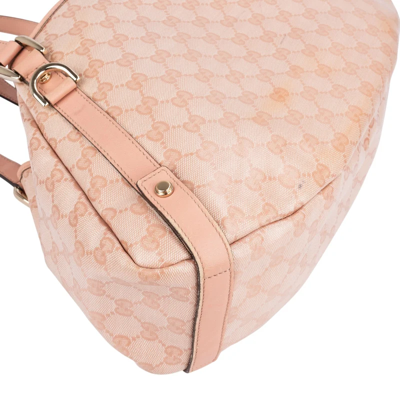 Gucci Monogram GG Canvas Abbey Hobo Shoulder Bag