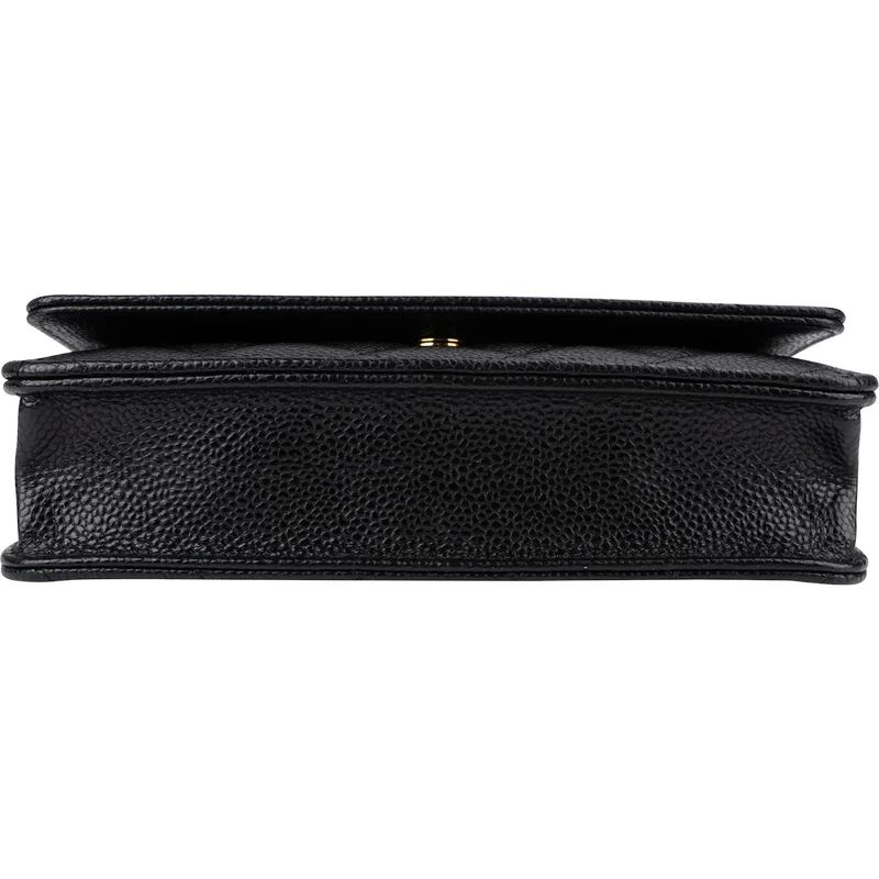 Chanel Quilted Caviar Leather Wallet on Chain Crossbody Bag