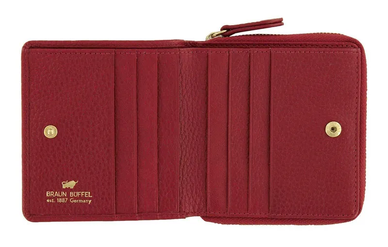 BRAUN BÜFFEL Asti Geldbörse RFID Leder 10 cm