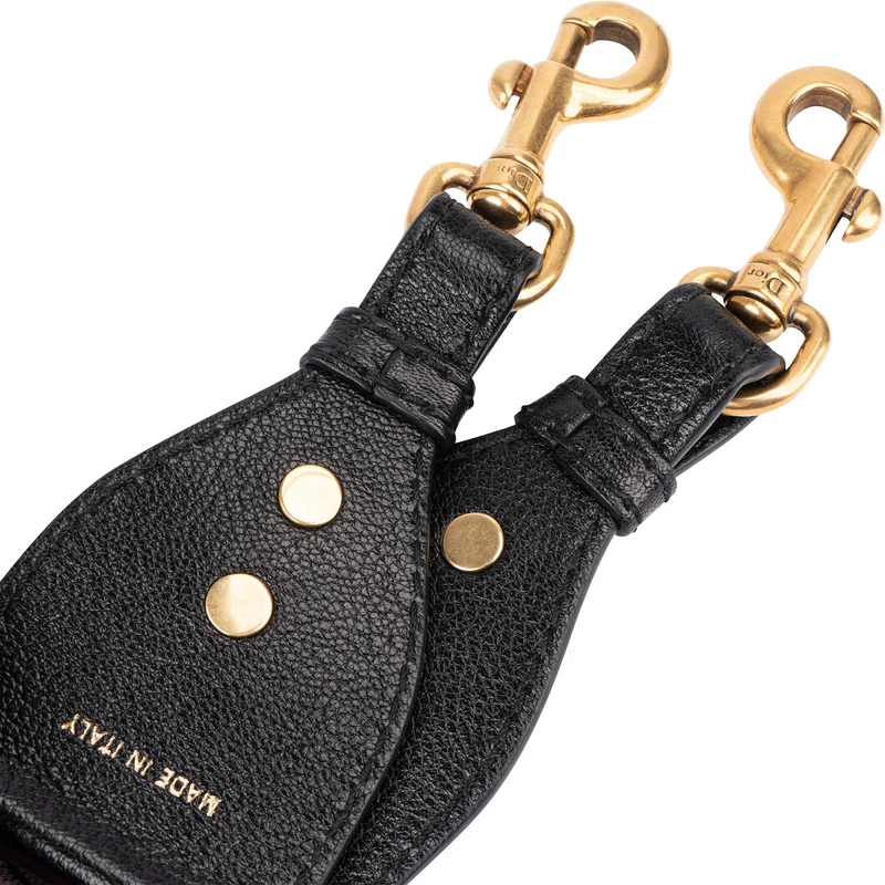 Christian Dior Multicolor Cotton Embroidered Medallions Bag Strap