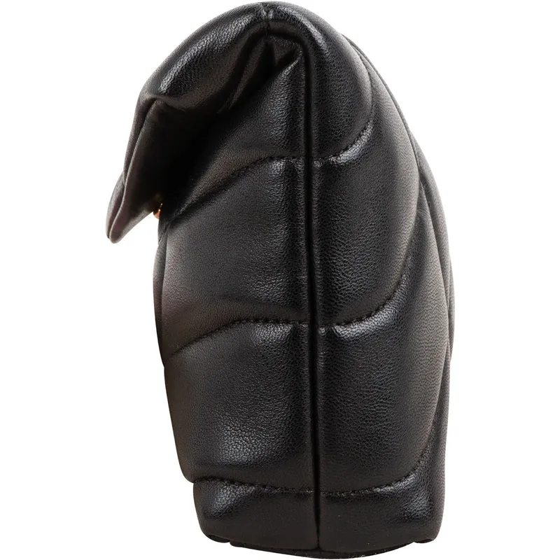 Yves Saint Laurent Quilted Leather Loulou Mini Puffer Pouch Bag