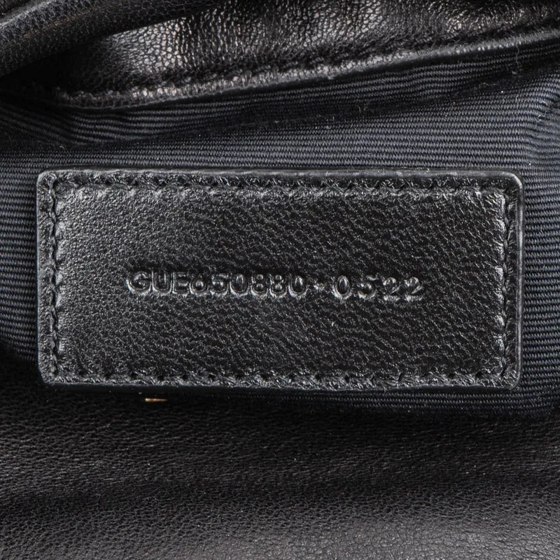 Yves Saint Laurent Quilted Leather Loulou Mini Puffer Pouch Bag
