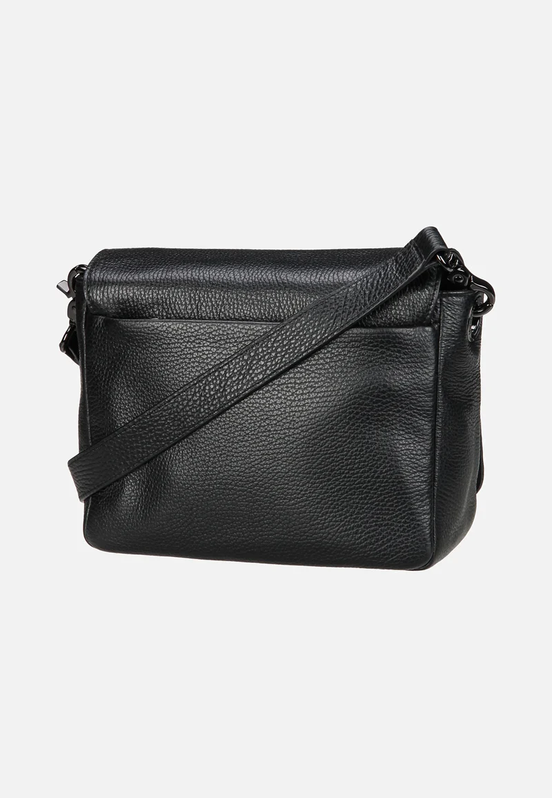 Mellow Leather Hunting Bag FZT69 Nero - Crossbody Bag