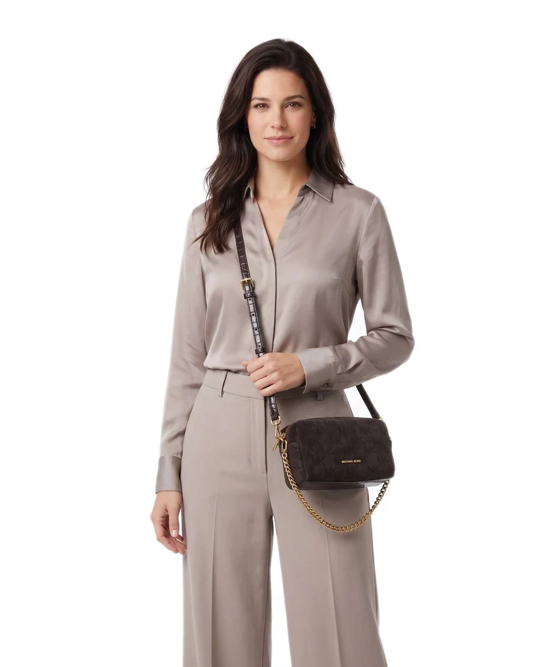 Michael Kors Bryant Small Umhängetasche chocolate