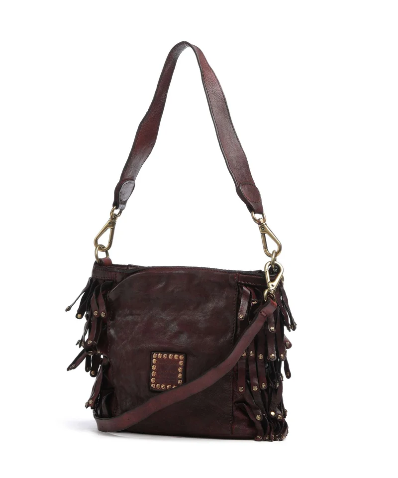 Campomaggi Schultertasche wine