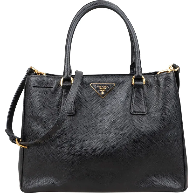 Prada Saffiano Leather Galleria Handbag