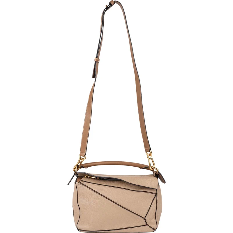 Loewe Grained Calfskin Small Puzzle Handbag
