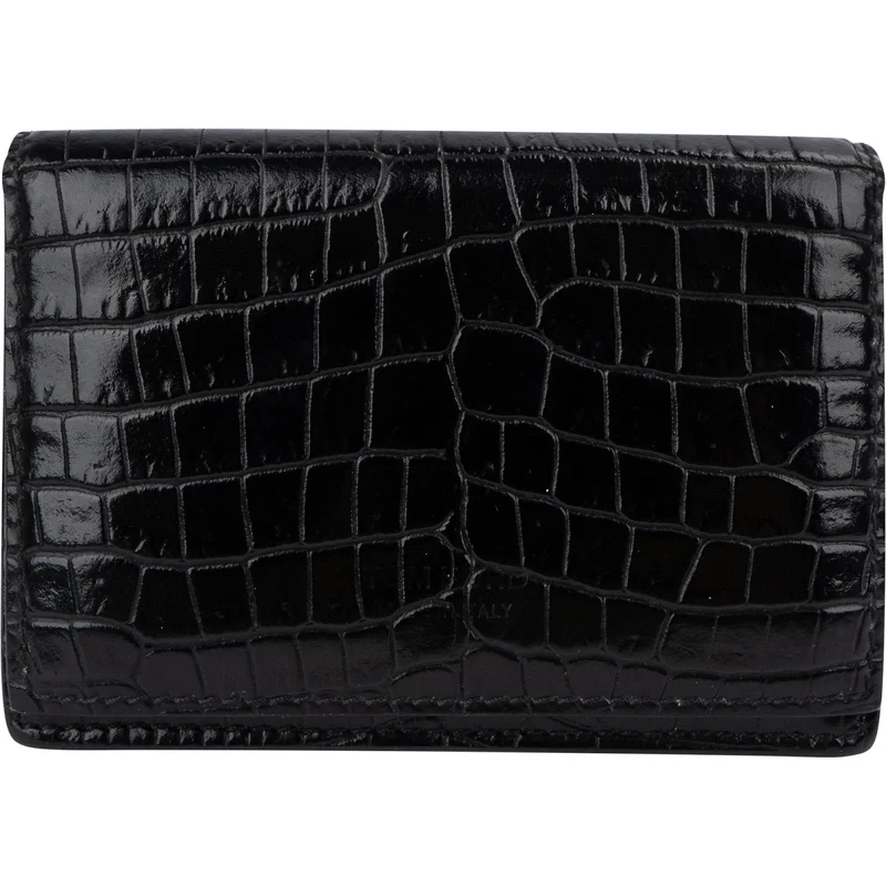 Tom Ford Embossed Alligator Leather Bi-fold Wallet
