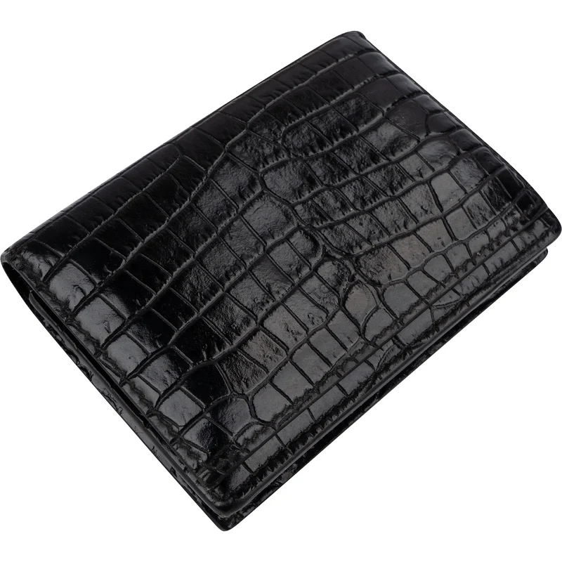 Tom Ford Embossed Alligator Leather Bi-fold Wallet