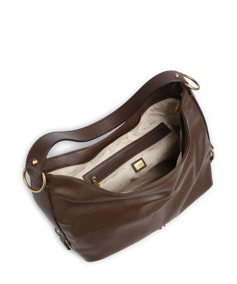 Guess Camden Large Beuteltasche espresso
