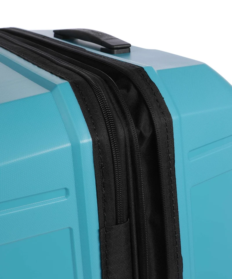 Delsey Paris Lutece Se 4-Rollen Trolley peacock