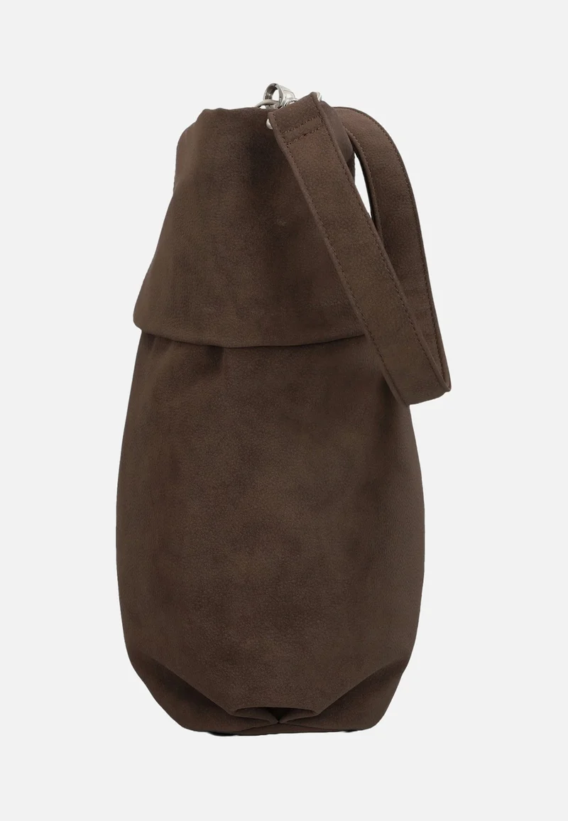 Mademoiselle M12 Nubuk/Espresso - Hobo Bag