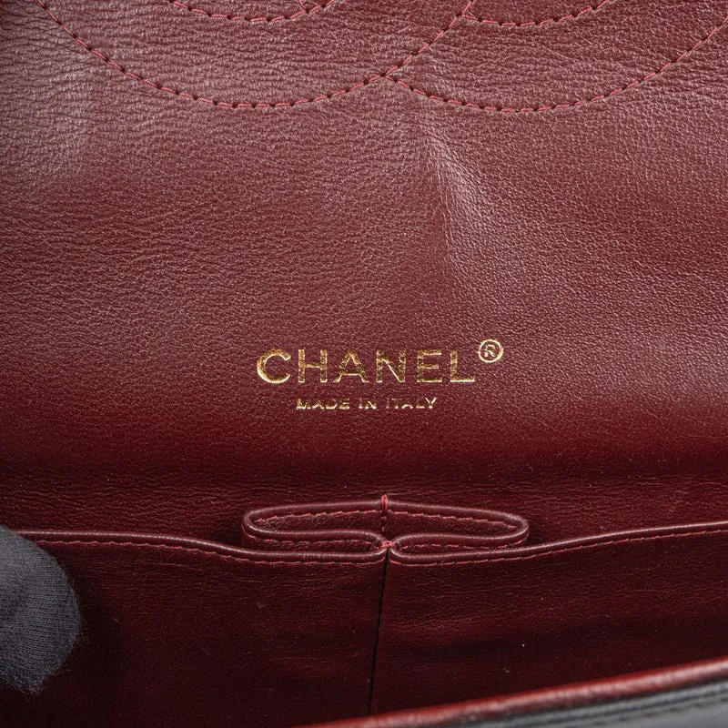 Chanel Quilted Lambskin Maxi Double Flap Crossbody Bag