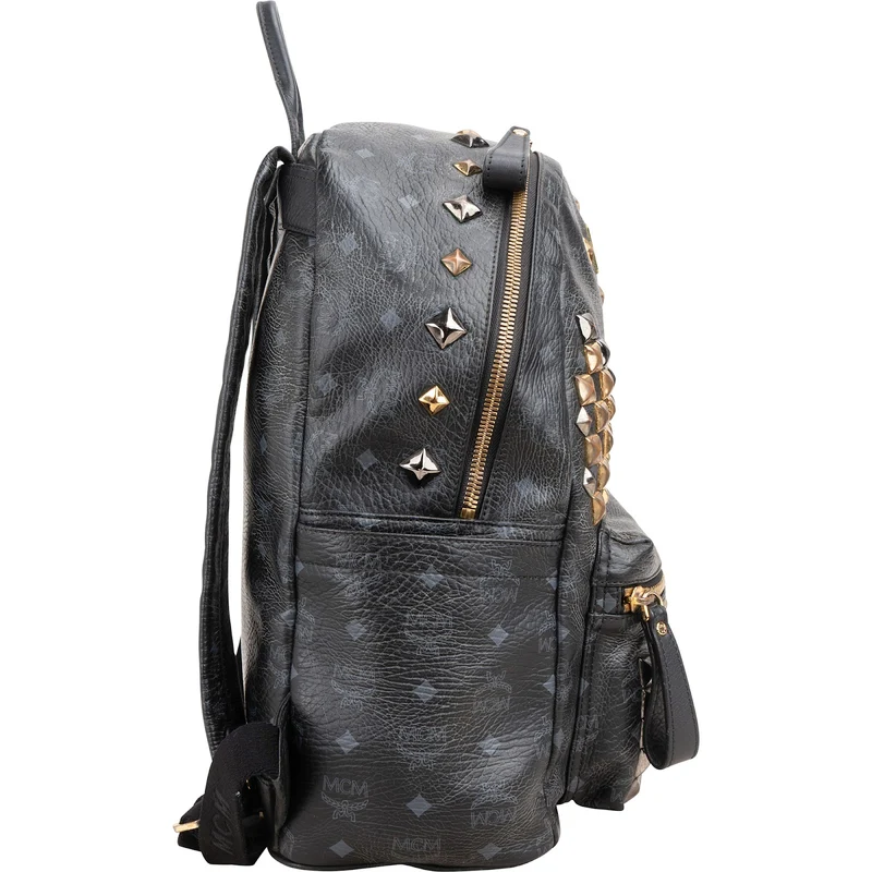 MCM Monogram Visetos Stark Studded Backpack