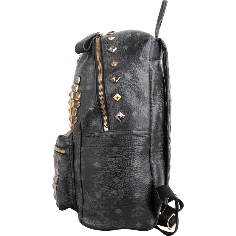 MCM Monogram Visetos Stark Studded Backpack