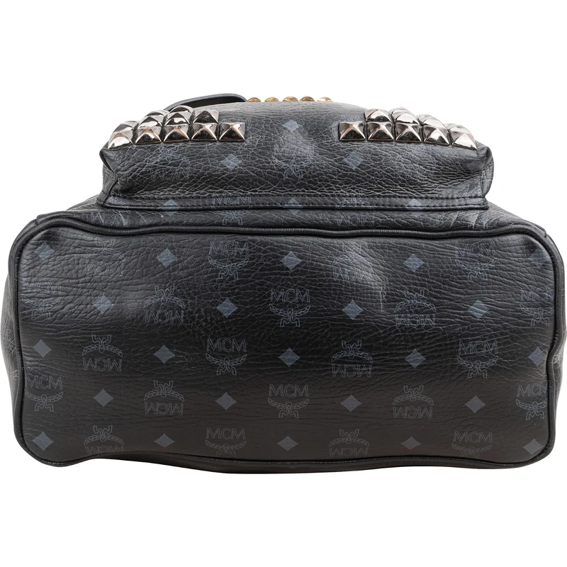 MCM Monogram Visetos Stark Studded Backpack