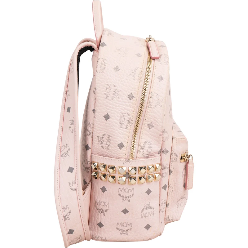 MCM Monogram Small Visetos Stark Side Studs Backpack