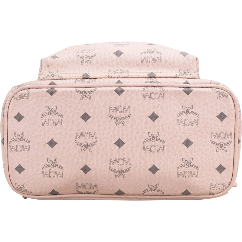 MCM Monogram Small Visetos Stark Side Studs Backpack