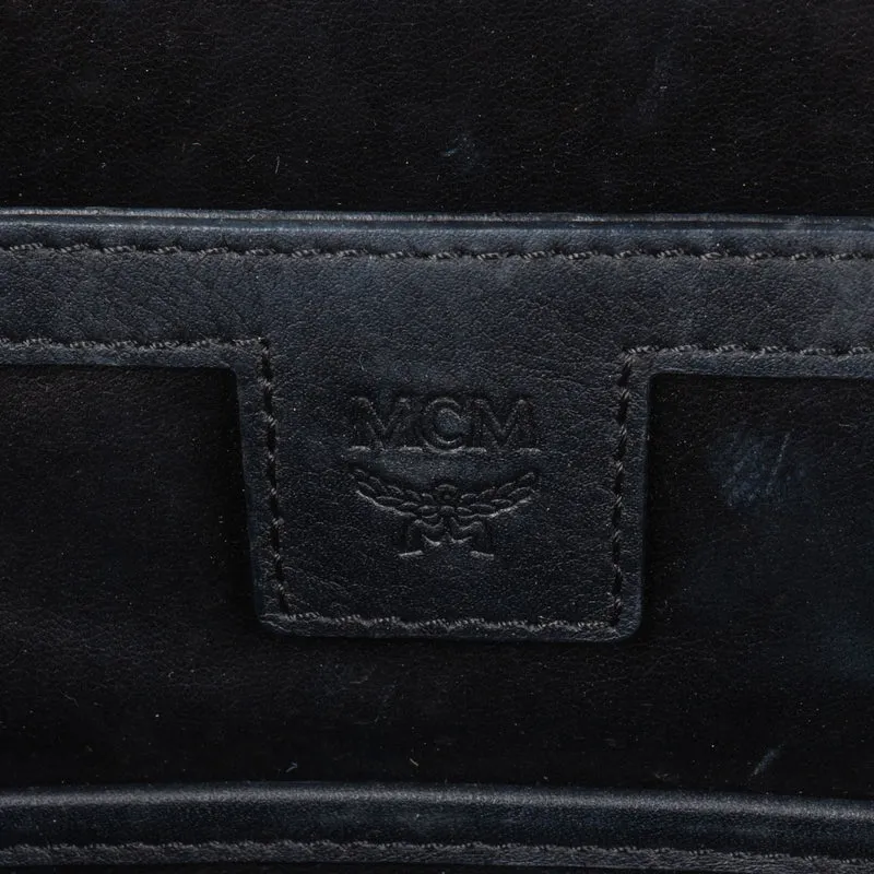 MCM Monogram Small Visetos Stark Side Studs Backpack