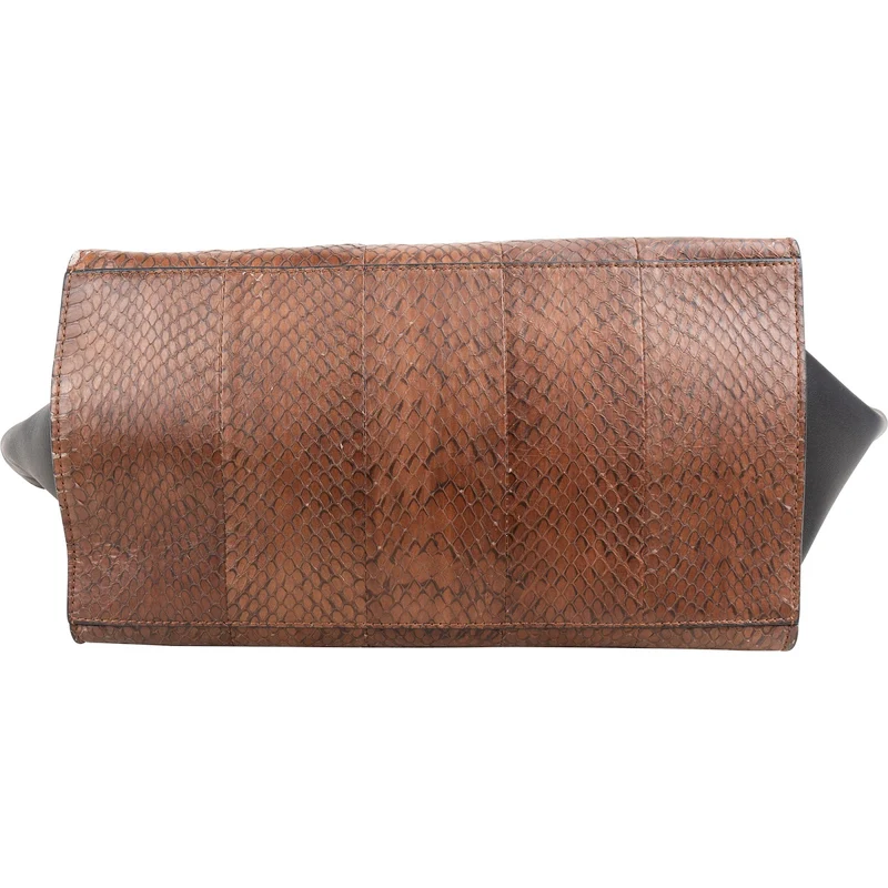 Céline Python Leather Trapeze Handbag