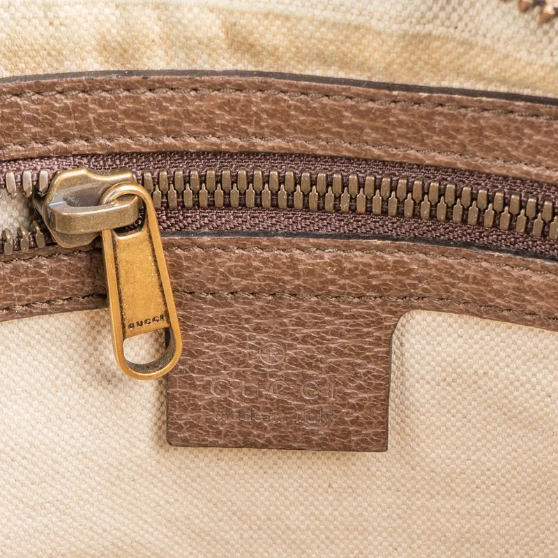 Gucci Monogram GG Supreme Canvas Ophidia Belt Crossbody Bag
