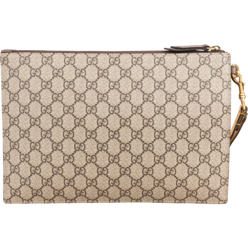 Gucci Monogram GG Supreme Canvas Neo Vintage Clutch