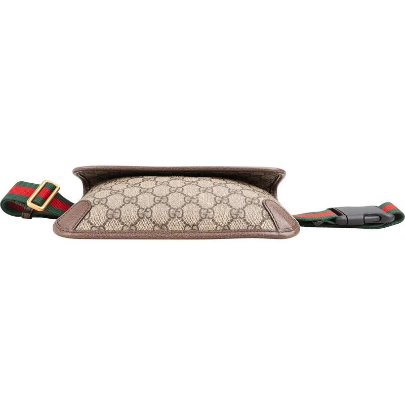 Gucci Monogram GG Supreme Canvas Neo Vintage Belt Crossbody Bag
