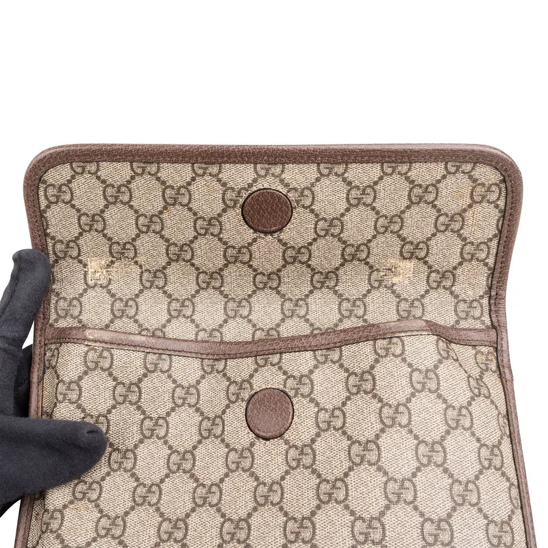 Gucci Monogram GG Supreme Canvas Neo Vintage Belt Crossbody Bag