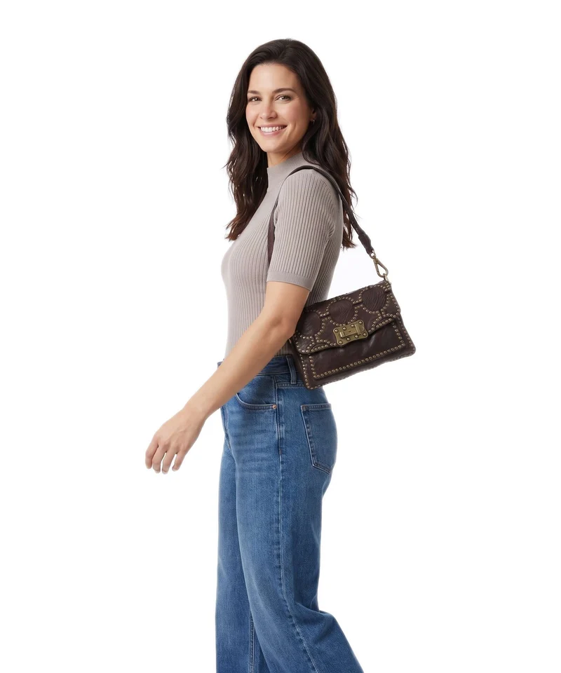 Campomaggi Schultertasche brown