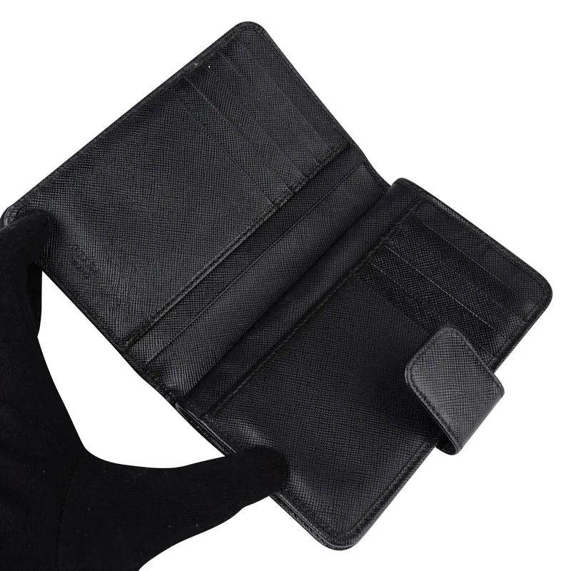 Prada Saffiano Leather Bifold Wallet