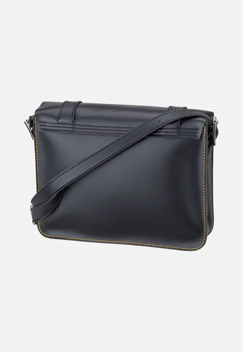11" Satchel Black Kiev - Crossbody Bag