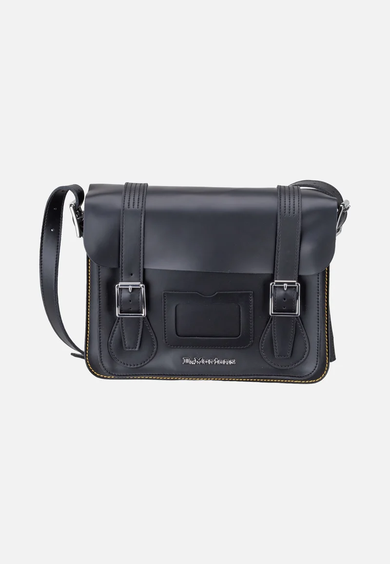 11" Satchel Black Kiev - Crossbody Bag
