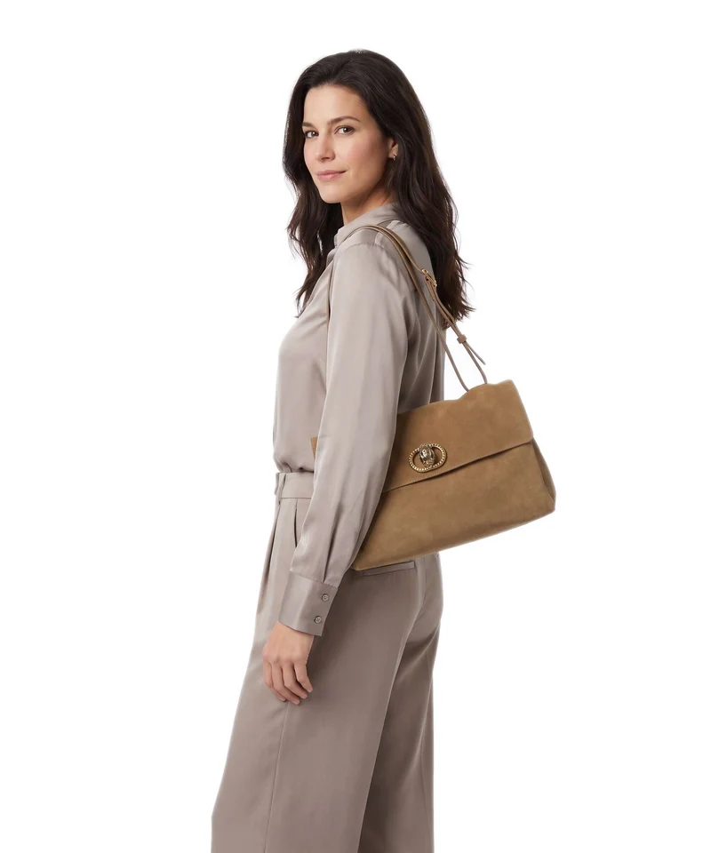 Kurt Geiger Chelsea Large Beuteltasche tan