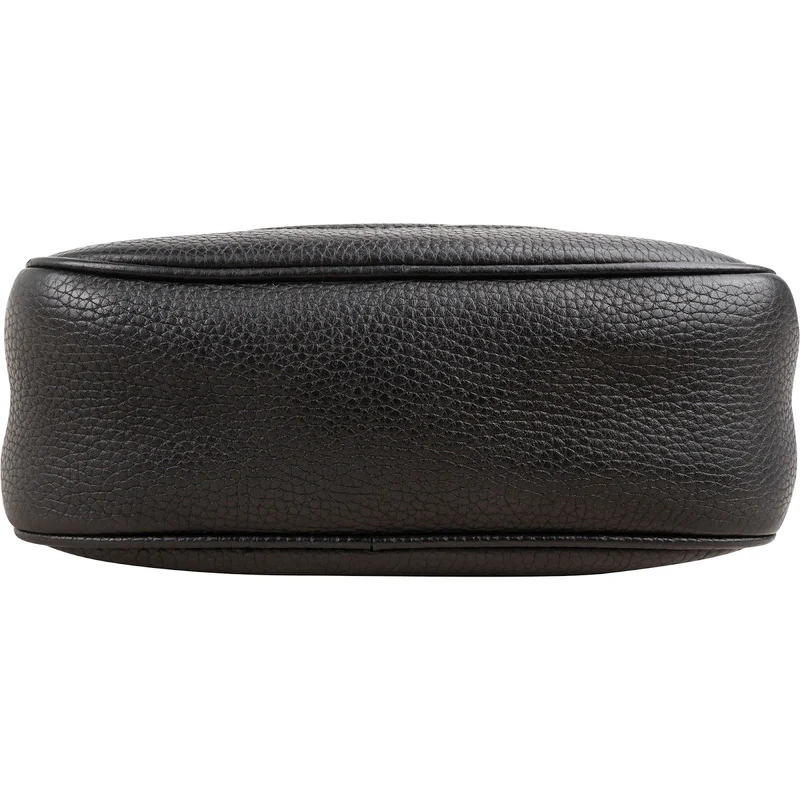 Gucci Black Pebbled Leather Soho Camera Crossbody Bag