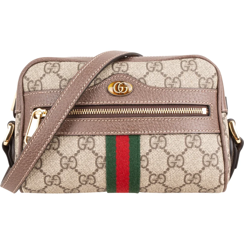 Gucci Monogram GG Supreme Ophidia Mini Crossbody Bag