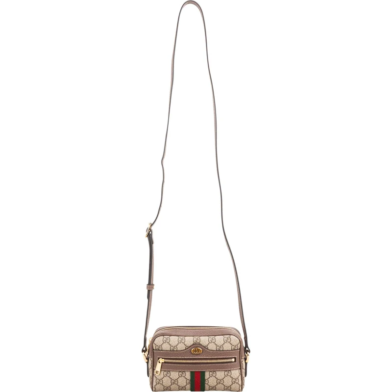 Gucci Monogram GG Supreme Ophidia Mini Crossbody Bag