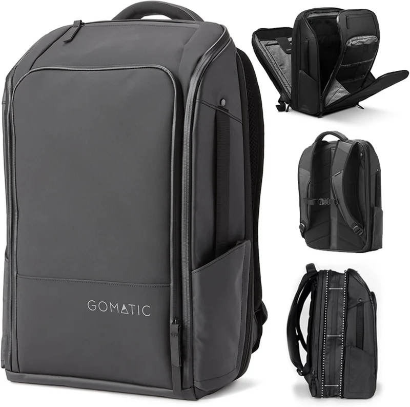 Gomatic TRAVEL PACK 20L, black Schwarz