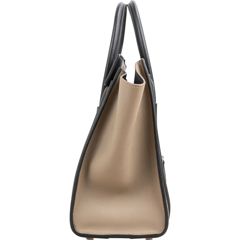 Céline Tricolor Leather Luggage Handbag